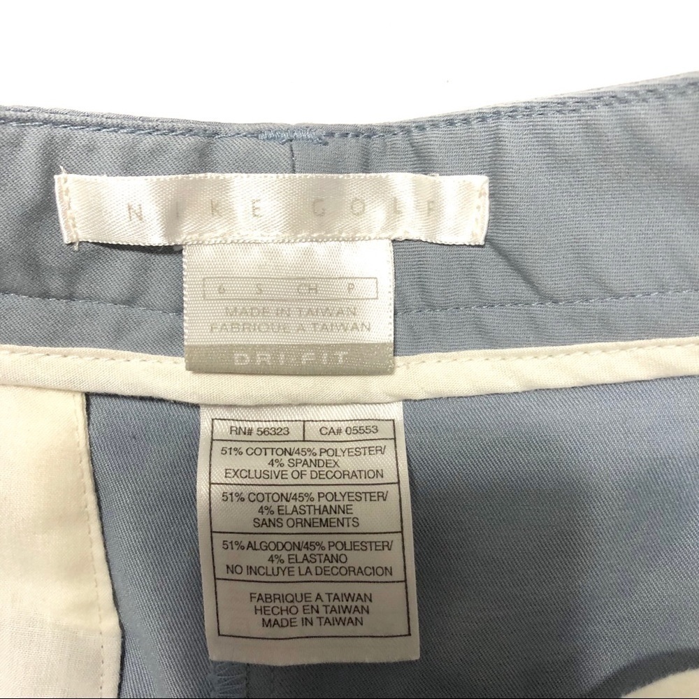 Nike Golf Dri Fit Shorts Sz Small Women’s Gray High Waist Rise - Picture 4 of 5